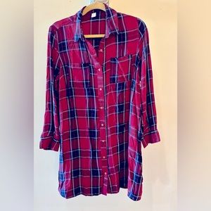Women’s - Old Navy Plaid Dress - Size Large